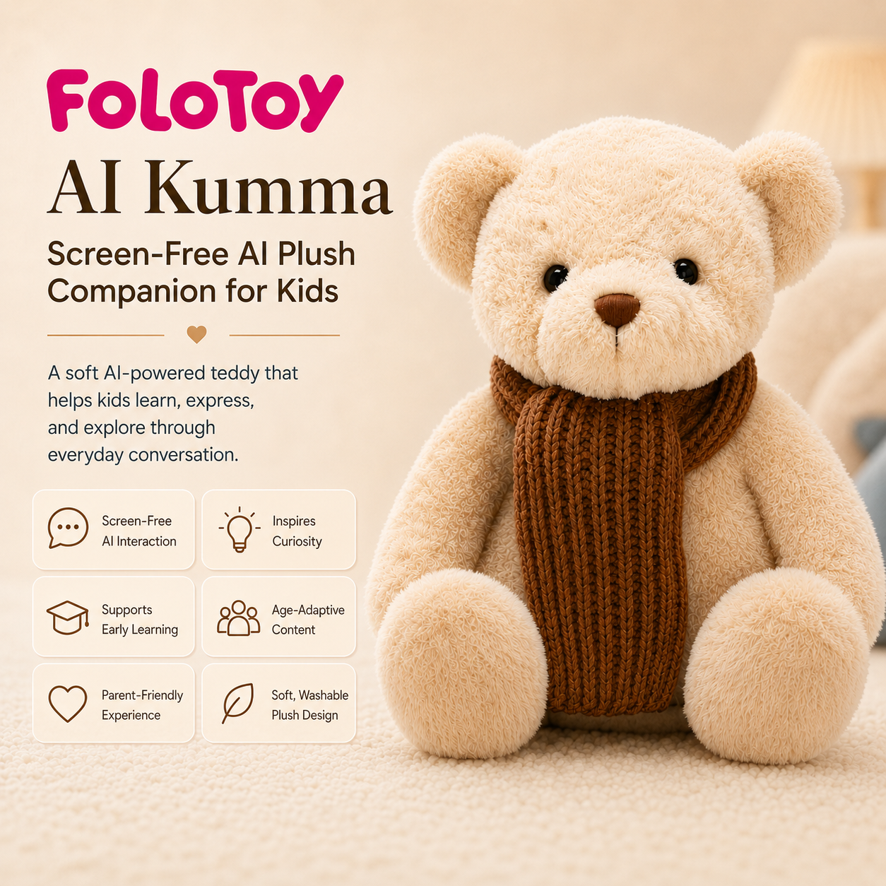 FoloToy AI Teddy Kumma AI Toy